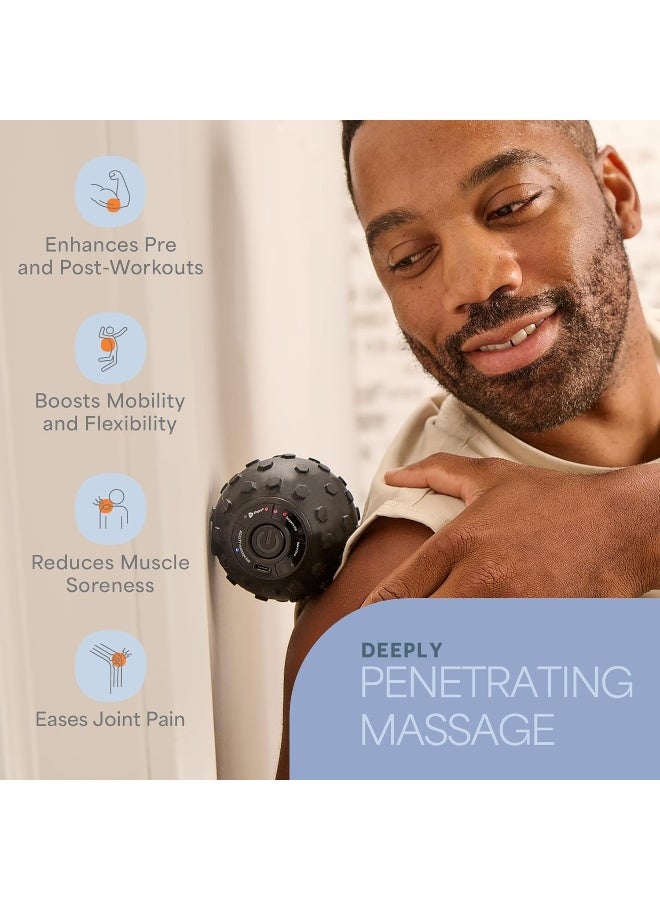 LifePro 4-Speed Vibrating Massage Ball Roller - Image 2